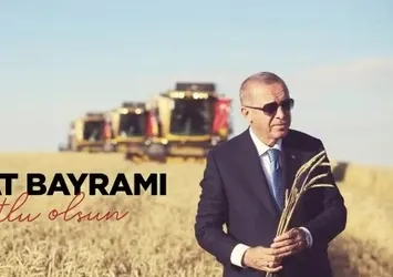 Başkan Erdoğan Hasat Bayramı'nı kutladı