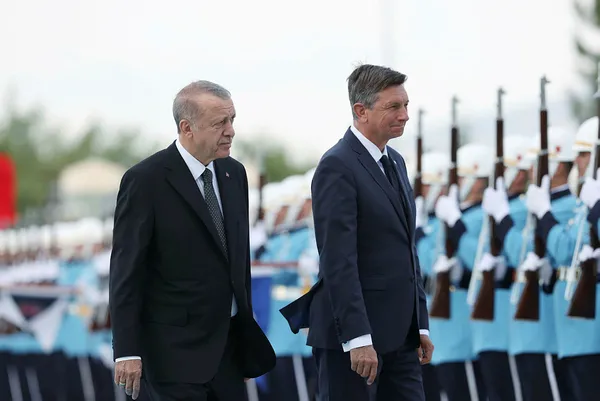 Başkan Recep Tayyip Erdoğan’dan Slovenya Cumhurbaşkanı Pahor ile ortak basın toplantısı