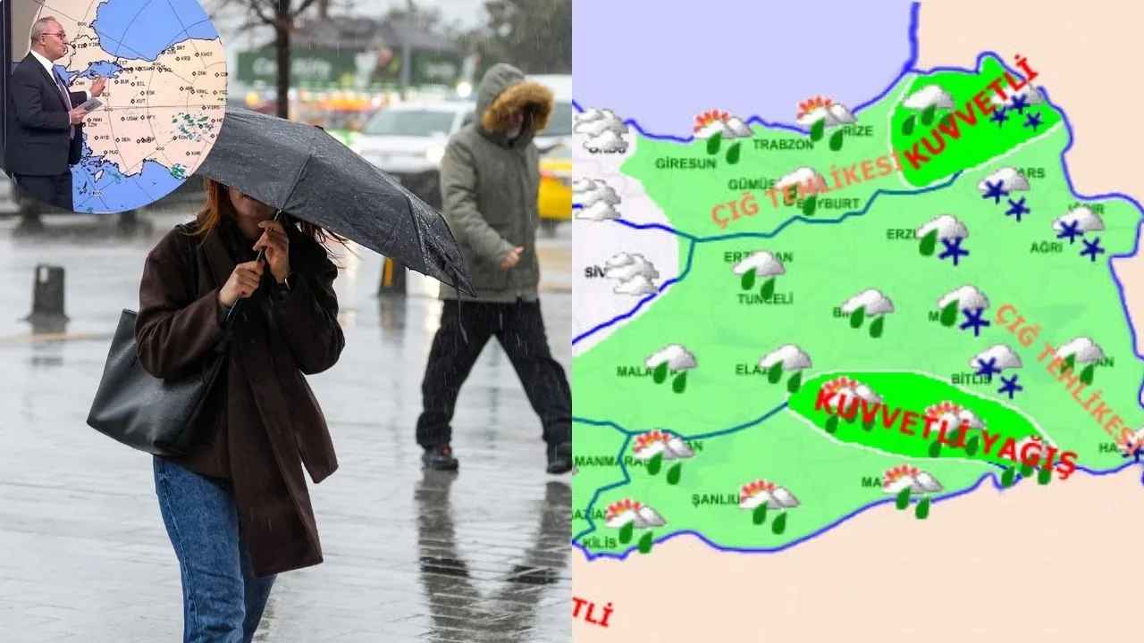 Önce sağanak ardından bahar havası: İstanbul için 2 günlük alarm verildi! 7 il sarı kodda