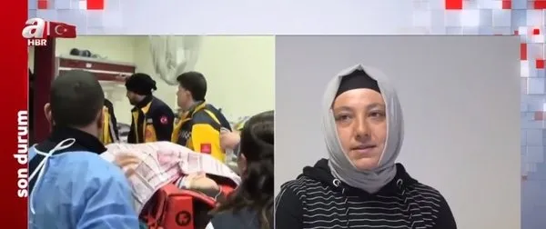 Son dakika | Depremin simgesi Aleyna Ölmez taburcu oldu