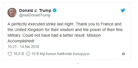 ABD Başkanı Trump'tan yeni açıklama: Görev başarıyla tamamladı - 1