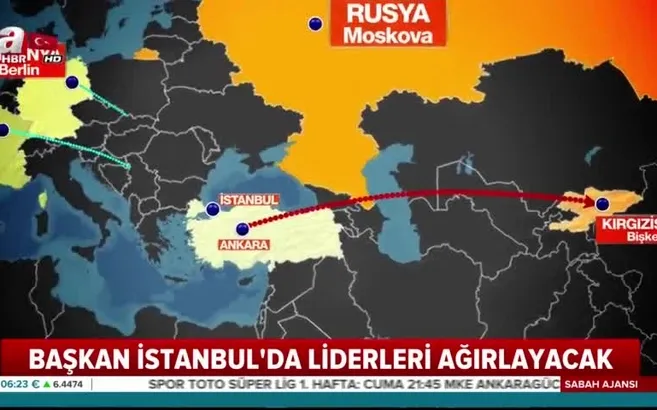 Başkan Erdoğan İstanbul'da liderleri ağırlayacak