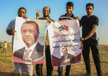 Gazzelilerden Erdoğan'a teşekkür