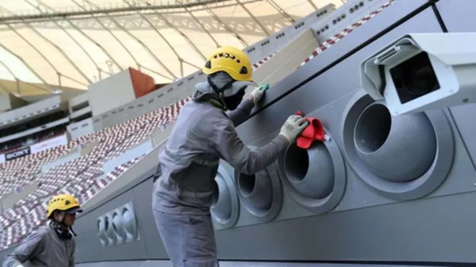 2022 Dünya Kupası'nın ilk stadı açıldı! Öyle bir özelliği var ki...