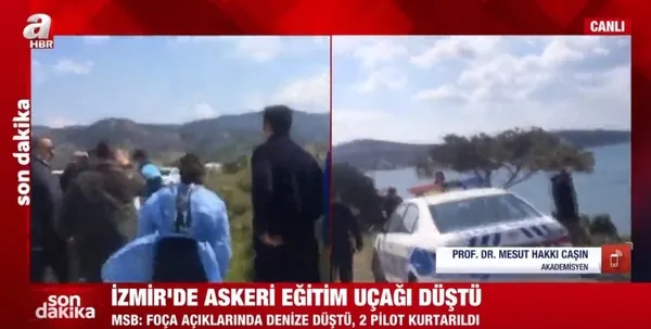 Son dakika: İzmir’de askeri uçak düştü! İşte kazanın nedeni