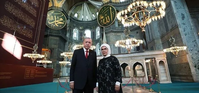 Başkan Erdoğan’dan Ayasofya mesajı! Ebediyen özgür kalacak