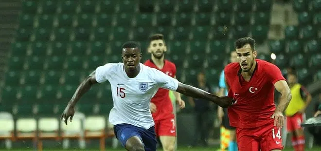 Türkiye Ümit Milli Futbol Takımı, İngiltere’ye mağlup oldu