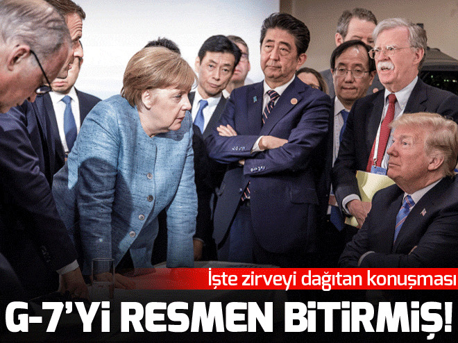 İÅte Trump'ın zirveyi karıÅtıran konuÅması