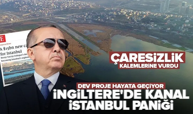 Kanal İstanbul The Economist’i panikletti! İngiliz medyası çaresizlikten soluğu küstahlıkta aldı