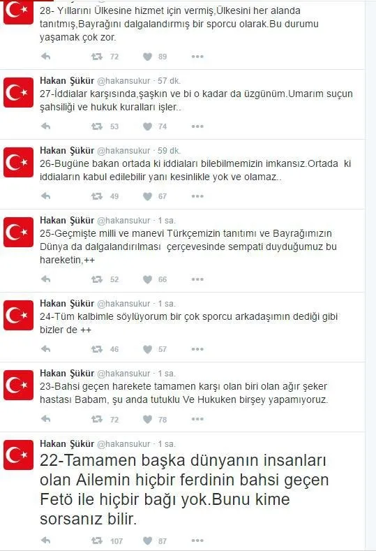 FETÖ'cü Hakan Şükür geri adım attı - 1