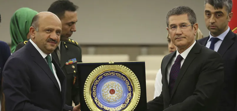 Milli Savunma Bakanlığı'nda devir teslim töreni