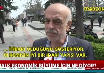 Halk ekonomik büyüme için ne diyor?