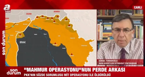 Gürsel Tokmakoğlu A Haber'de Mahmur operasyonunu değerlendirdi! Mahmur PKK için neden önemli? - 3