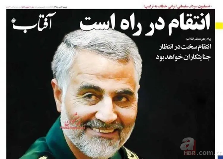 Kasım Süleymani suikastının ardından İran gazeteleri bu manşetlerle çıktı! 4