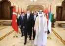 Başkan Erdoğan BAE’de! Resmi törenle karşılandı