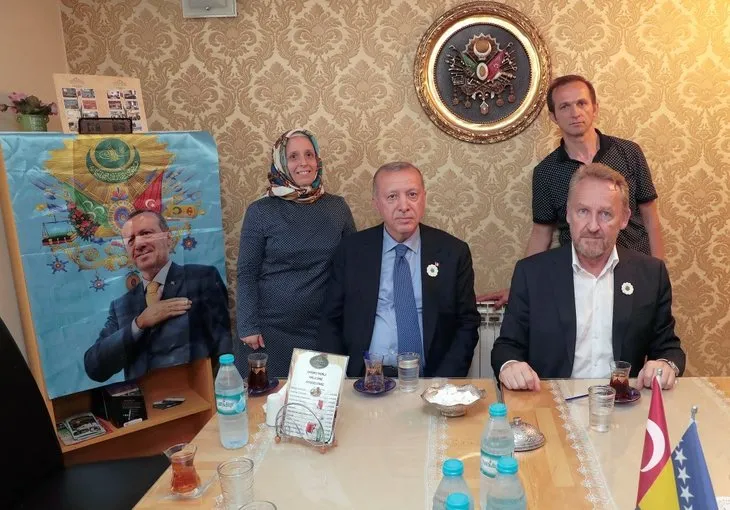 Başkan Erdoğan, Bakir İzetbegovicç ile görüştü