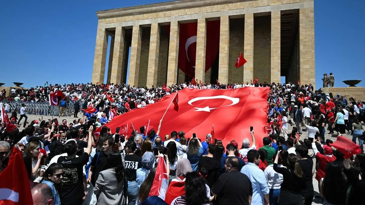 Anıtkabir'e 6 ayda 2,5 milyonu aşkın ziyaretçi