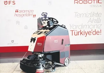 İnsansız temizlik robotu