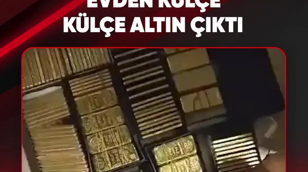 KÜLÇE KÜLÇE ALTIN ÇIKTI