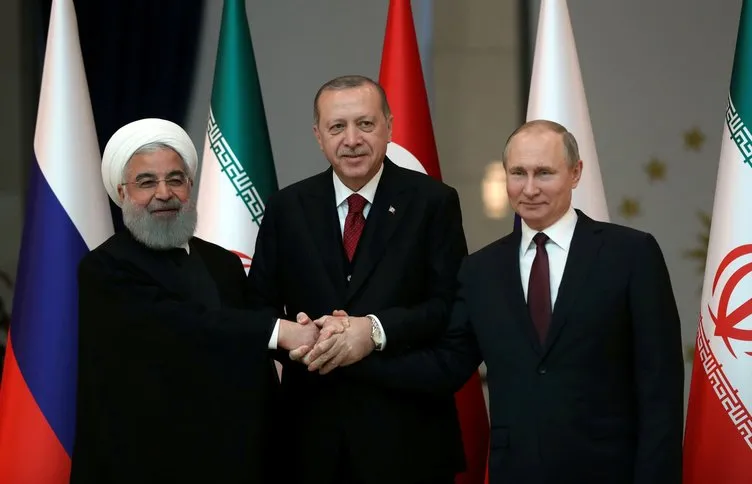 TÃRKİYE-RUSYA-İRAN ZİRVESİYLE İLGİLİ ORTAK BİLDİRİ