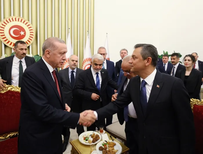 Son dakika | Başkan Erdoğan Özgür Özel ile TBMM'de görüştü - 1