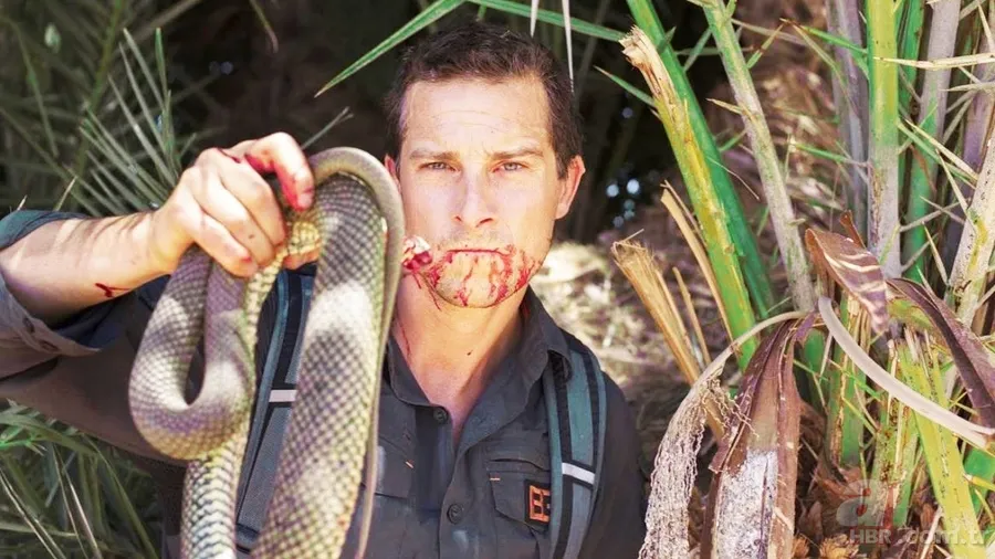 Bear Grylls milyonları kandırdı! Meğer böyle çekiliyormuş 17