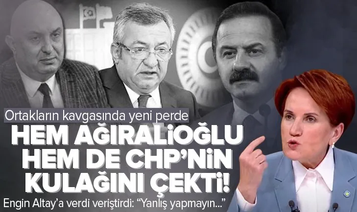 Hem Ağıralioğlu hem de CHP’nin kulağını çekti