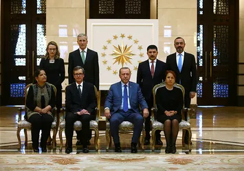 Başkan Erdoğan'dan önemli kabul