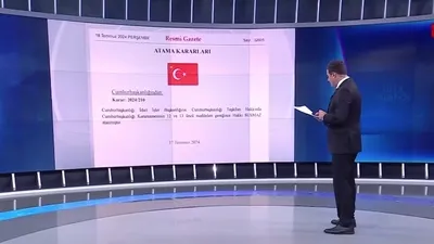 Yeni atamalar Resmi Gazete’de!