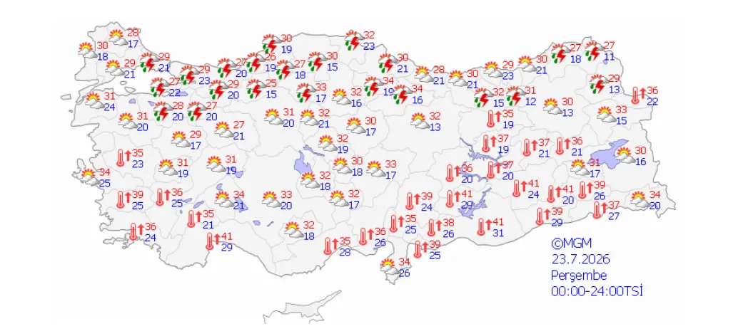 Şemsiyeleri hazırlayın, camları kapatın: Sağanak ve toz taşınımı aynı anda geliyor - 1