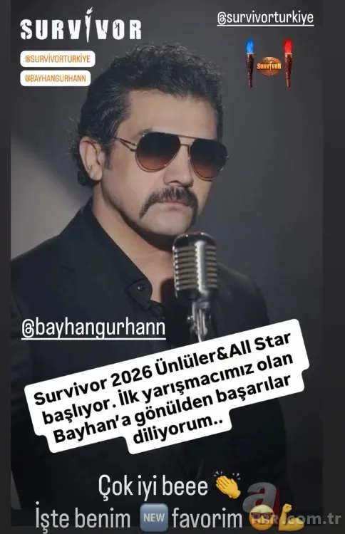 Bayhan Survivor 2026'da! Nagihan Karadere'den sürpriz paylaşım 6