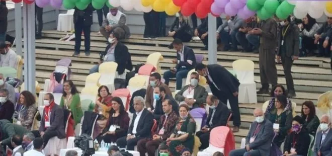HDP’nin Diyarbakır’daki nevruz etkinliğinde terör örgütü PKK propagandası yapıldı!