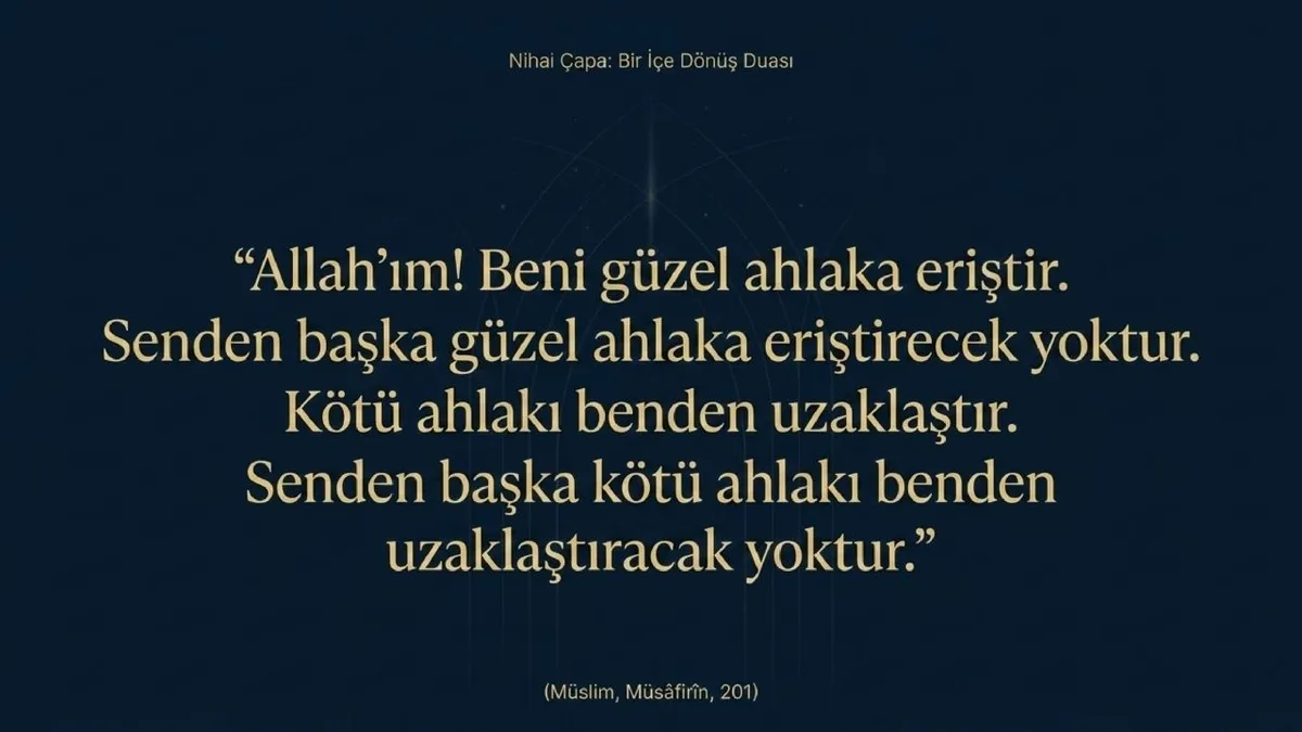1788517075050.jpg 4 Eylül Cuma hutbesi, güzel ahlaka erişme ve kötü ahlaktan korunma niyazını içeren Peygamber Efendimizin duasıyla sona erdi.
