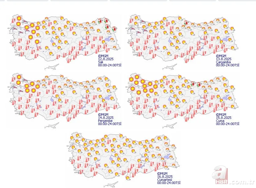 Kuvvetli geliyor: Kavurucu sıcaklar yetmedi, fırtına da eklendi! 4 ilde sarı kodlu alarm verildi! Çanakkale, Balıkesir, Manisa... 8