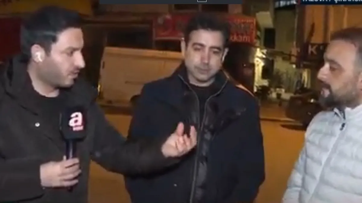 A Haber Güllü'nün öldüğü o evin önünde