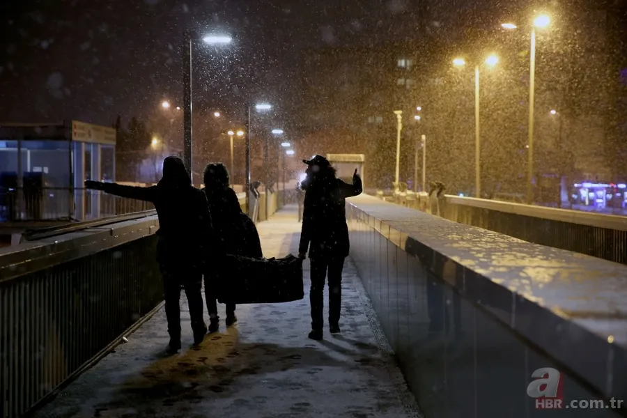 İstanbul beyaza büründü 2