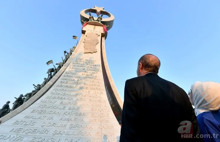 Beştepe'deki Şehitler Abidesi açıldı! Bakın o semboller ne anlama geliyor 20