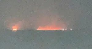 Gala Gölü Milli Parkı alevler içinde!