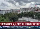 Ege Denizinde 4,2 büyüklüğünde deprem