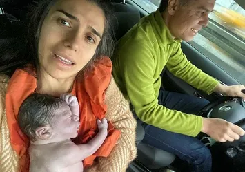 Son dakika | Avrasya Tüneli'ne 2 kişi girdiler 3 kişi çıktılar! İşte mucize doğumun yeni görüntüleri
