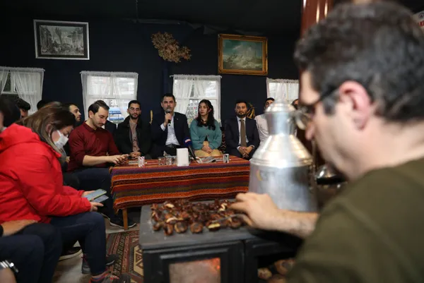 İBB Başkan adayı Kurum Kağıthane'de | Gençlere 100 bin lira sermaye desteği! Cumhur'a destek halka halka büyüyor - 1