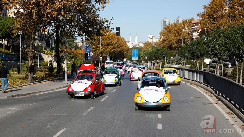 Vosvoslar trafikte görenleri hayrete düşürdü! Koronavirüs için... 5