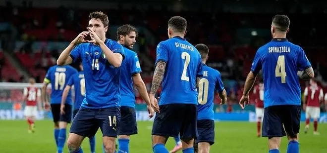 İtalya çeyrek finale yükseldi! İtalya 2-1 Avusturya MAÇ SONUCU-ÖZET