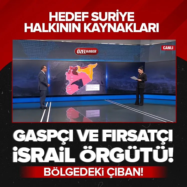 İsrailin hedefi: Toprak gaspı ve kaynak savaşı