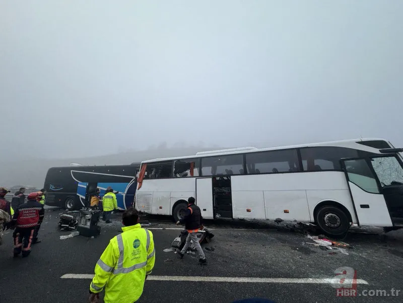 Kuzey Marmara Otoyolu Sakarya mevkiinde katliam gibi kaza! Kazanın tanığı dehşet anları anlattı 7