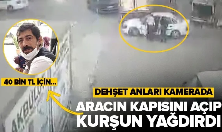Dehşet anları kamerada! Aracın kapısını açıp kurşun yağdırdı: 4 ölü