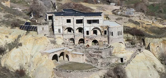 Kapadokya’daki kaçak binaların yıkımına başlandı