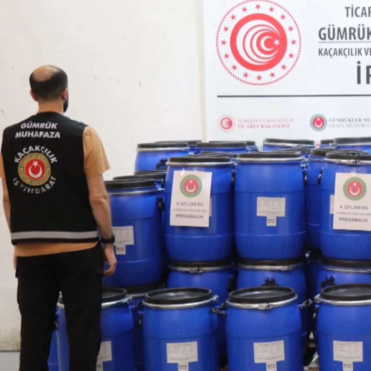 Edirne'de uyuşturucu operasyonu! 4 ton 321 kilo uyuşturucu madde yakalandı