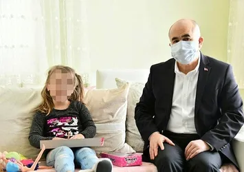 Samsun Valisi Zülkif Dağlı'dan eski eşi tarafından darp edilen kadının ailesine ziyaret
