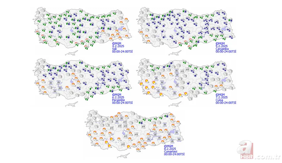 İstanbul'da karakış Sibirya soğukları ile başladı! Kar yağışı ne kadar sürecek? 10
